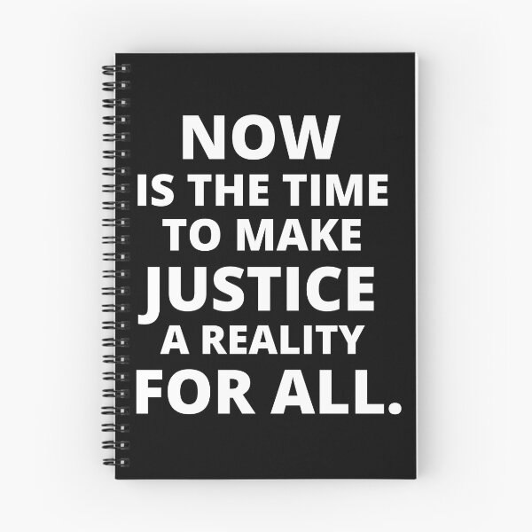 Item preview, Now Is The Time To Make Justice A Reality For All designed and sold by dacdibac.