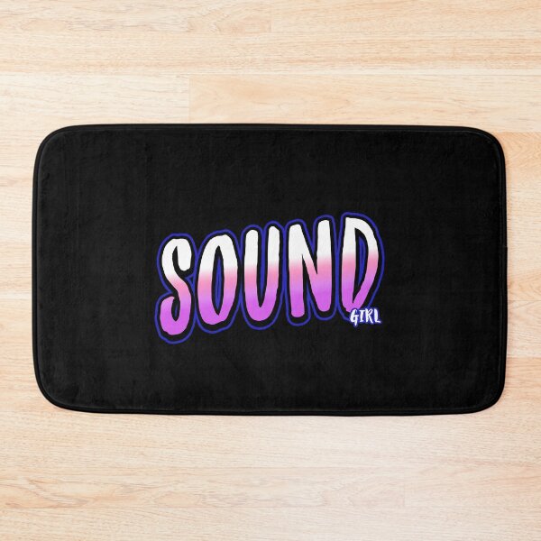 Item preview, Sound Girl | Audio Girl Typography designed and sold by DanLopesMerch.