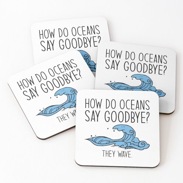 Item preview, How Do Oceans Say Goodbye designed and sold by cherrific.
