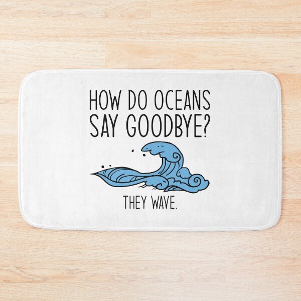 Item preview, How Do Oceans Say Goodbye designed and sold by cherrific.