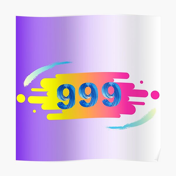 999 Posters Redbubble