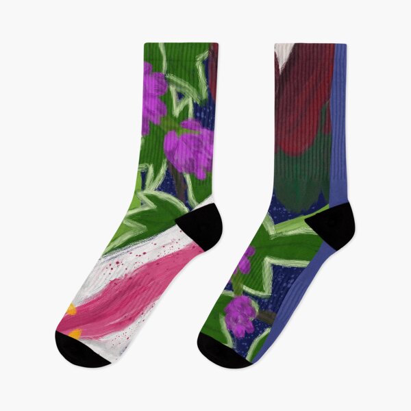 Item preview, Abstract Flowers No. 1 designed and sold by malyix0013.
