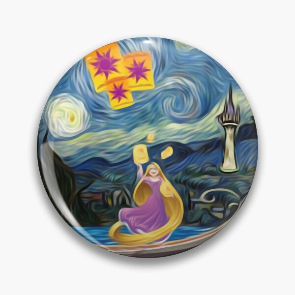 Item preview, Tangled Starry Night  designed and sold by TheDoodleFairy.