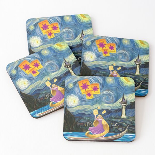 Item preview, Tangled Starry Night  designed and sold by TheDoodleFairy.
