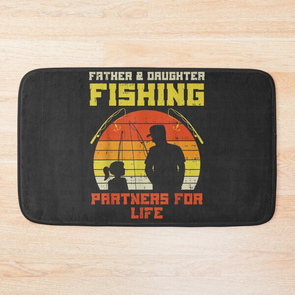Item preview, Father Daughter Fishing Partner For Life Retro Matching Gift designed and sold by KathleenStewart.