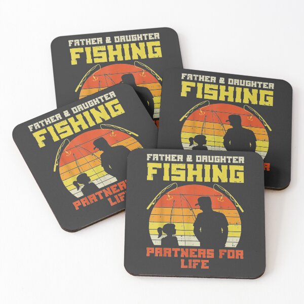 Item preview, Father Daughter Fishing Partner For Life Retro Matching Gift designed and sold by KathleenStewart.