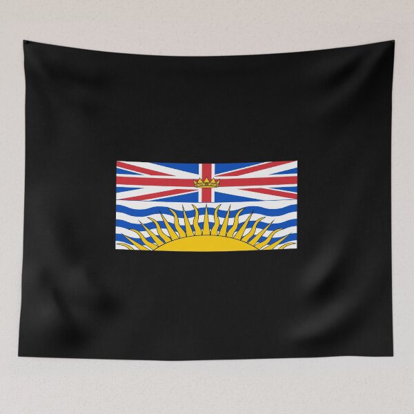 Item preview, British Columbia - Canadian Provincial Flags designed and sold by Yannick Toney.
