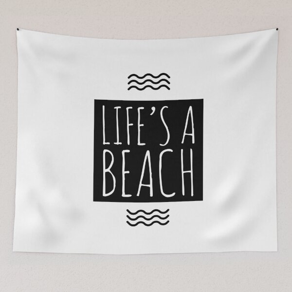 Item preview, Life is a beach beach lover summer life  designed and sold by Tropical Blood.