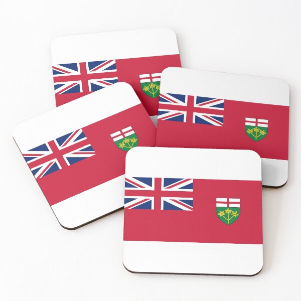 Item preview, Ontario - Canadian Provincial Flags designed and sold by Yannick Toney.