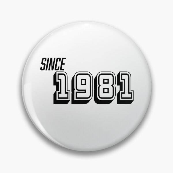 Item preview, Since1981 retro font designed and sold by qlobba.