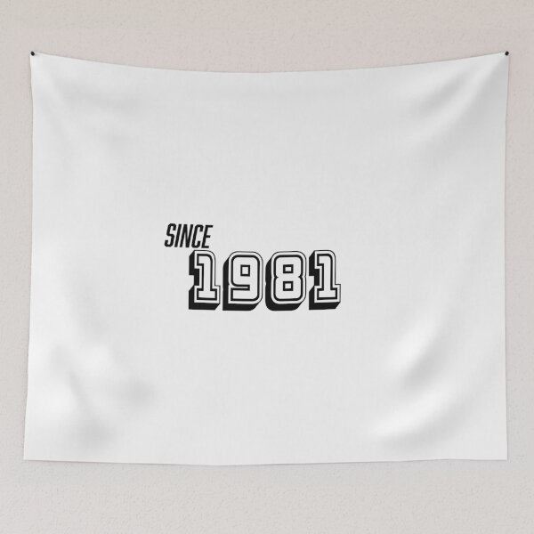 Item preview, Since1981 retro font designed and sold by qlobba.
