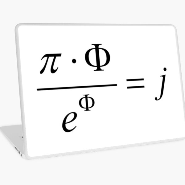 What comes first - idea or matter? This mathematical relationship provides an answer to this question. Laptop Skin