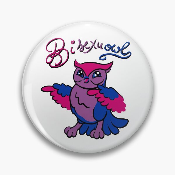 Item preview, Orgullo y piñones: Bisexuowl designed and sold by Launchycat.