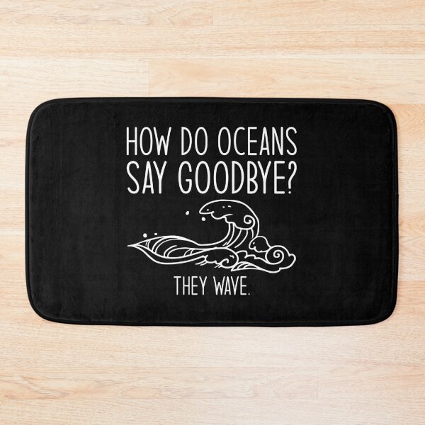 Item preview, How Do Oceans Say Goodbye designed and sold by cherrific.