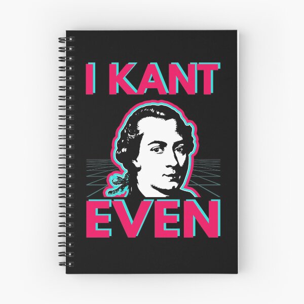 Item preview, Immanuel Kant Funny Retro Vaporwave Synthwave Philosophy Humor designed and sold by sillyquestions.
