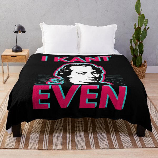 Item preview, Immanuel Kant Funny Retro Vaporwave Synthwave Philosophy Humor designed and sold by sillyquestions.