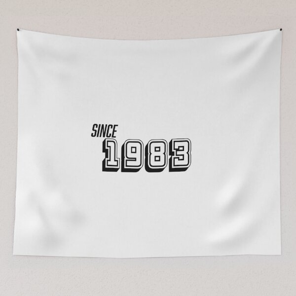 Item preview, Since 1983 retro font designed and sold by qlobba.