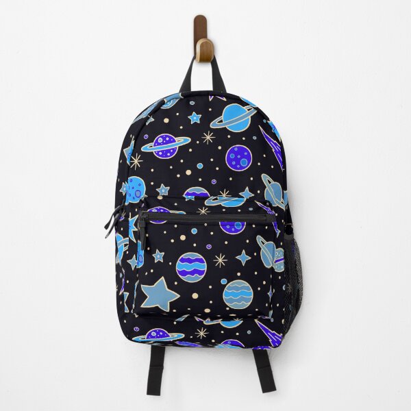 Item preview, Space, Planets and Stars in Shades of Blue designed and sold by madtoyman.