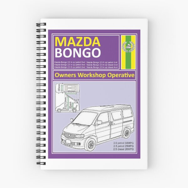 Item preview, Mazda Bongo Owners Manual Design designed and sold by INKIEFINGERS.