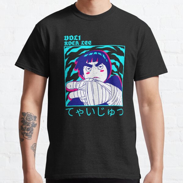R-ock Lee ivre T-shirt classique