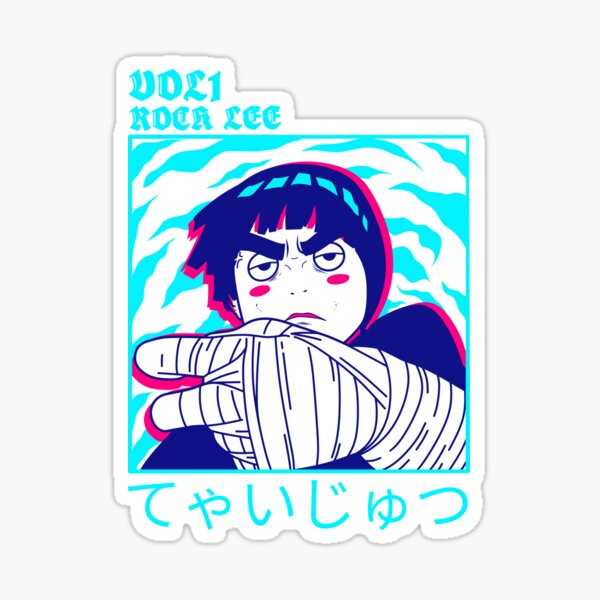 R-ock Lee ivre Sticker