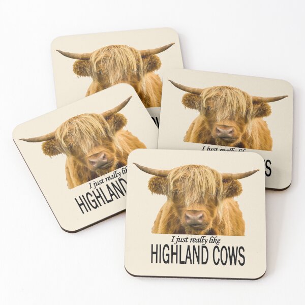 Item preview, I Really Just Like Highland Cows designed and sold by Jane Stanley Photography.