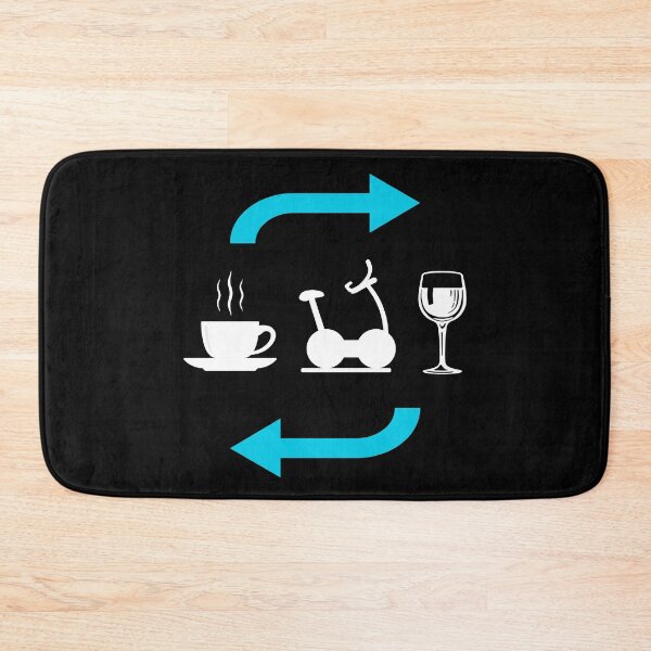 Item preview, Exercise Bike Coffee Wine Repetition designed and sold by besTmanuFacture.