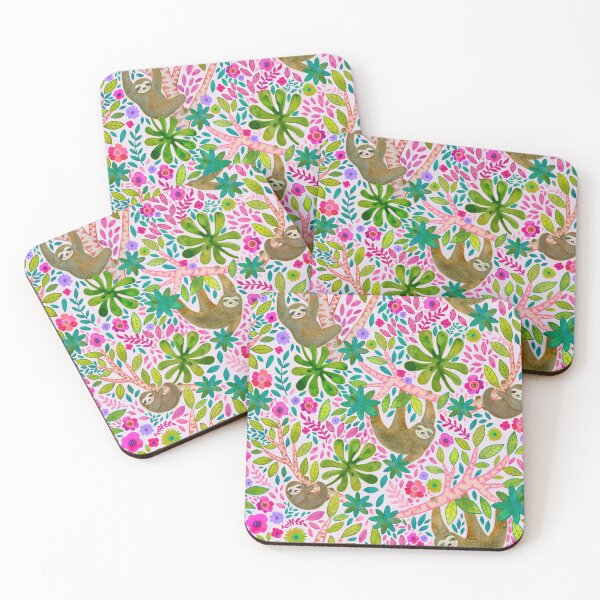 Item preview, Tropical Sloth Garden designed and sold by Janet Broxon.