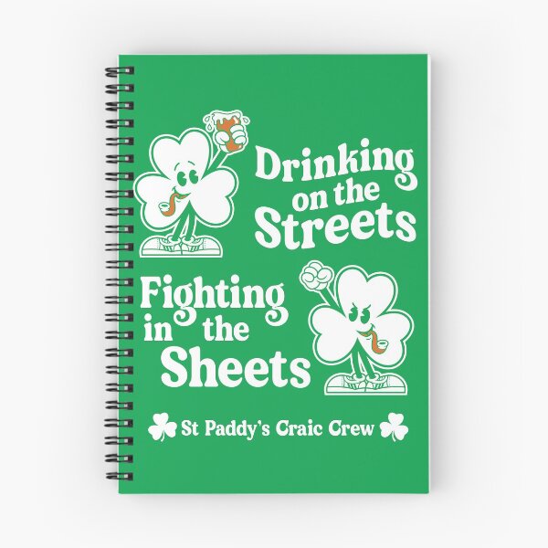 Item preview, Drinking on the Streets - St Paddy's Day - Irish Shamrock - Craic Crew designed and sold by Nemons.