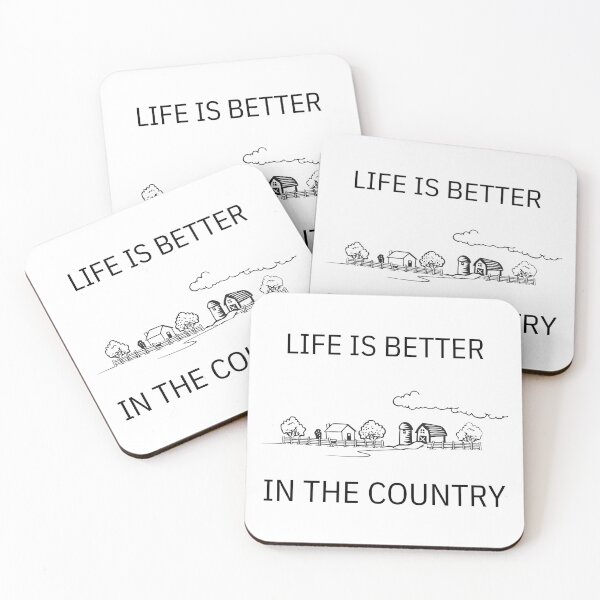 Item preview, Life Is Better In The Country designed and sold by Hyper-Store.