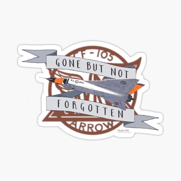 Avro Canada CF-105 Arrow Sticker