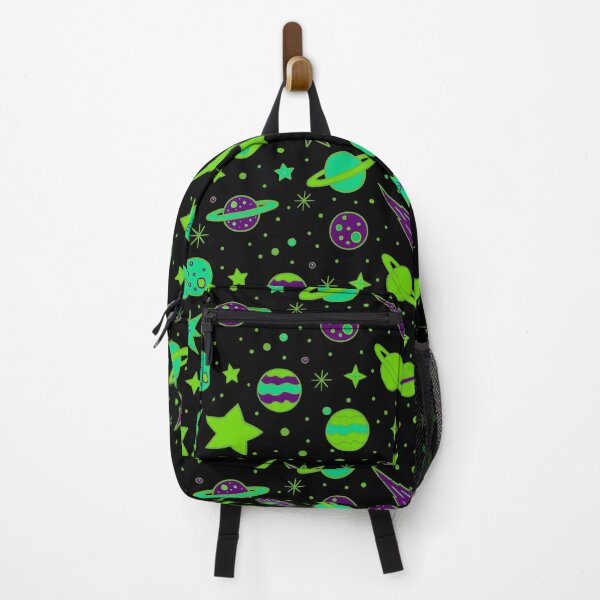 Item preview, Space, Planets and Stars in Shades of Green designed and sold by madtoyman.