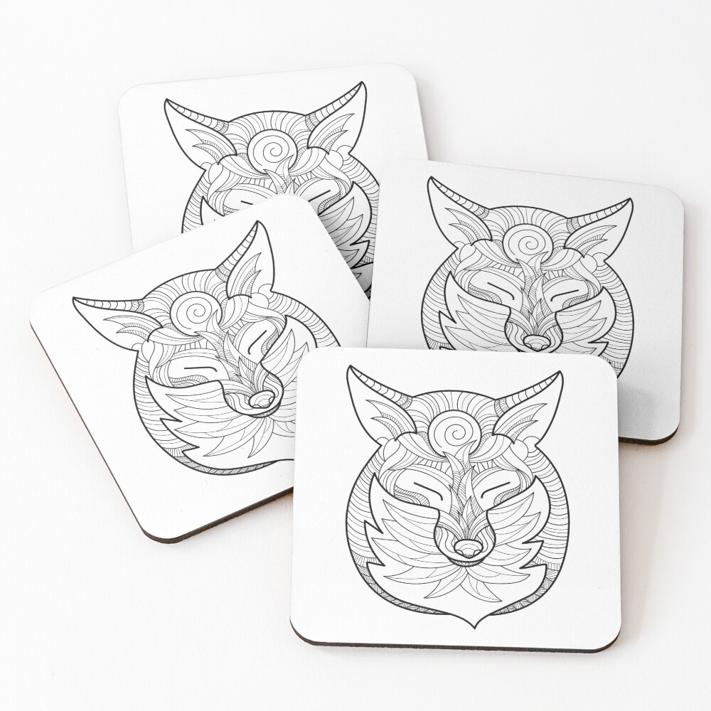 Item preview, Coasters (Set of 4) designed and sold by Ranedel.