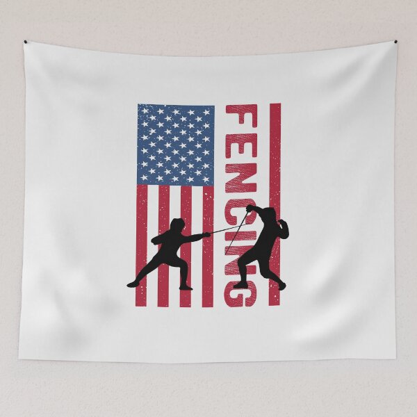 Item preview, Fencer duel fencing designed and sold by ElBeDesigns.