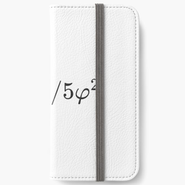 Why is there such a simple relationship between π and φ: π = 6/5 φ² ? iPhone Wallet