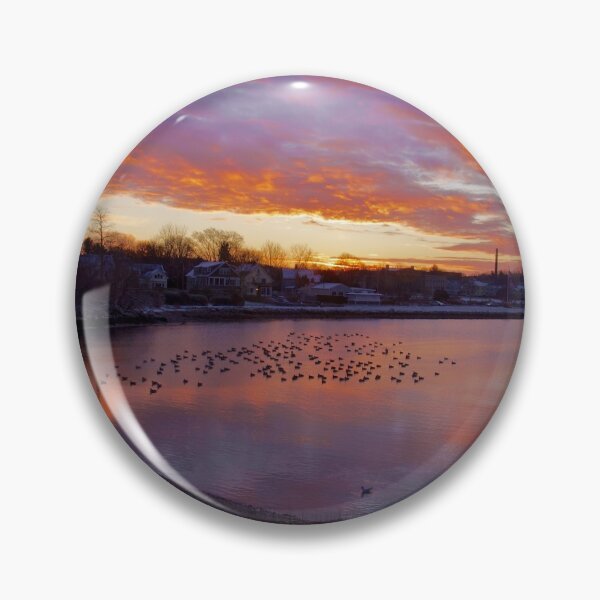 Item preview, Geese at Sunrise designed and sold by Nancy Richard.
