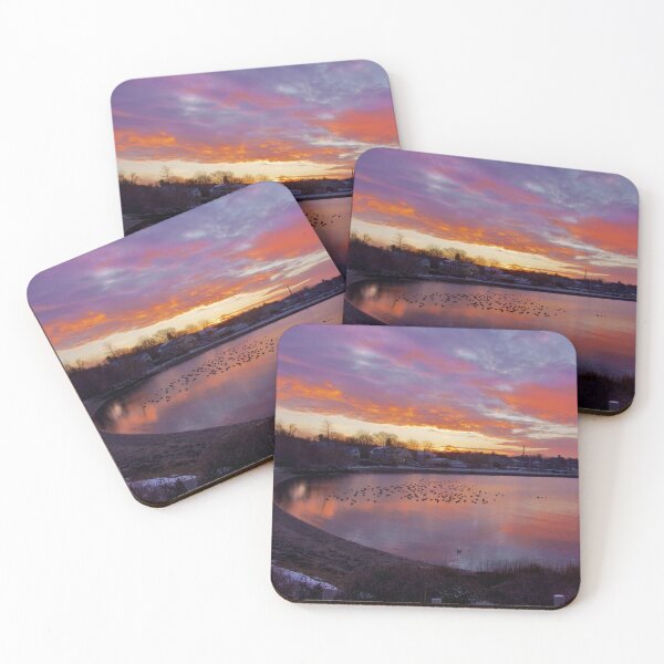 Item preview, Geese at Sunrise designed and sold by Nancy Richard.