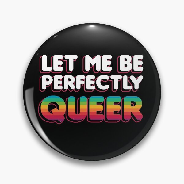 Item preview, Queer Humor Funny Pun Joke LGBTQI+ Retro designed and sold by sillyquestions.