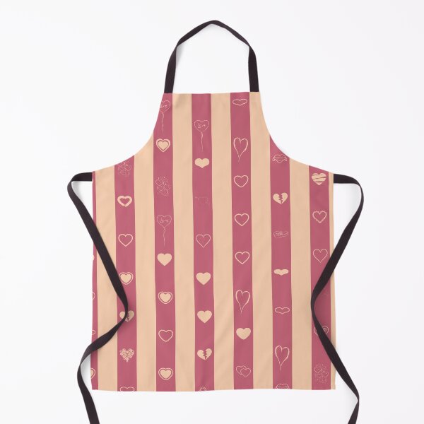 Item preview, Love stripes pattern tangelo and crimson designed and sold by aapshop.