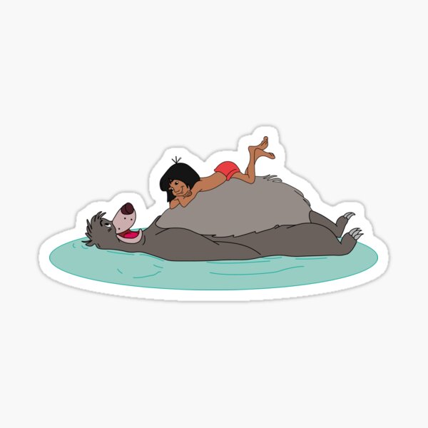 The jungle book Sticker