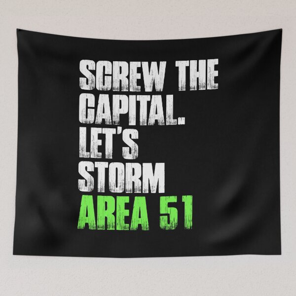 Item preview, Storm Area 51 Funny Annie Jacobsen Bob Lazar Joke designed and sold by JackCurtis1991.