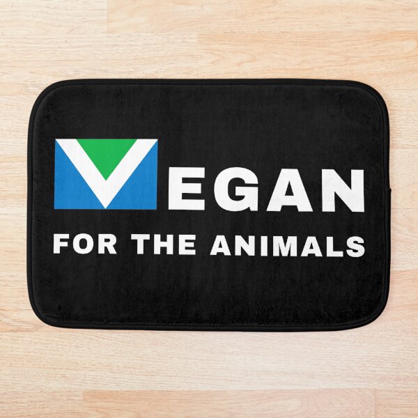 Artikelvorschau, Vegan für die Tiere | Vegane Flagge | Tierrechtsaktivismus | Schwarzer Hintergrund entworfen und verkauft von EarlessPierre.