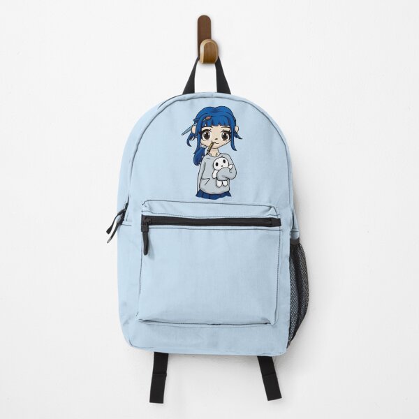 Item preview, Cute Anime Artist Girl Blue Hair designed and sold by STUDIO-72.