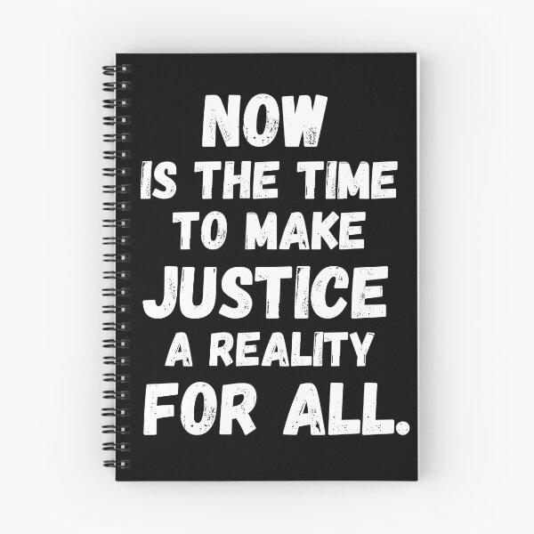Item preview, Now Is The Time To Make Justice A Reality For All designed and sold by dacdibac.