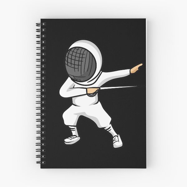 Item preview, Fencer dabbing fencing designed and sold by ElBeDesigns.