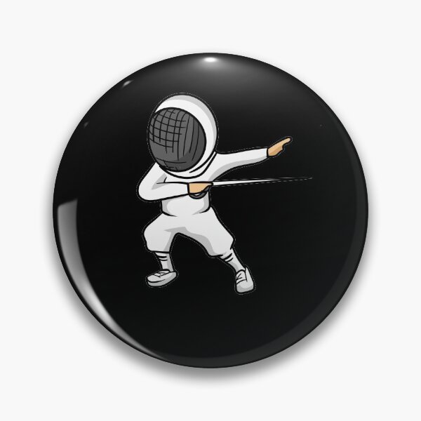 Item preview, Fencer dabbing fencing designed and sold by ElBeDesigns.