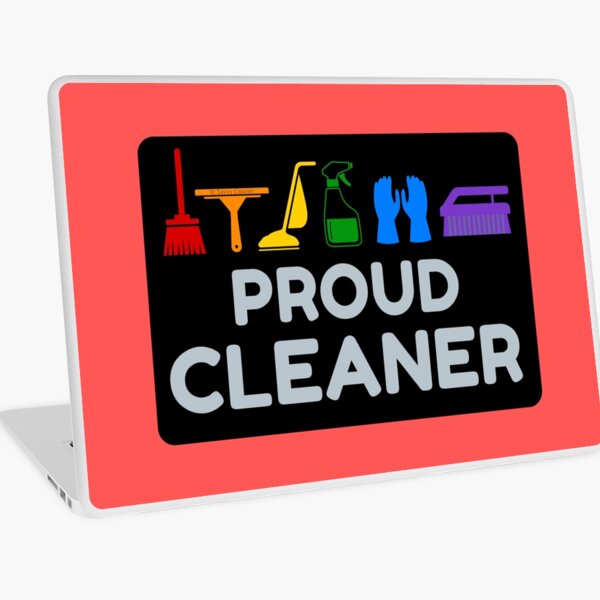 Item preview, Proud Cleaner Retro Cleaning Equipment Housekeeping Lady Gift Humor designed and sold by SavvyCleaner.