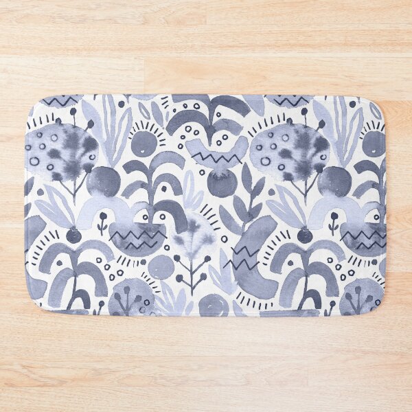 Item preview, Blue watercolor abstraction designed and sold by Alenka Karabanova.