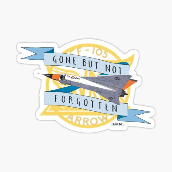 Avro Canada CF-105 Arrow Sticker