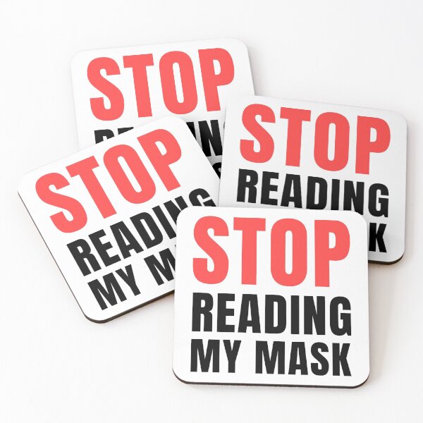 Item preview, Stop Reading My Mask - Protect Yourself And Others designed and sold by Peishan02.